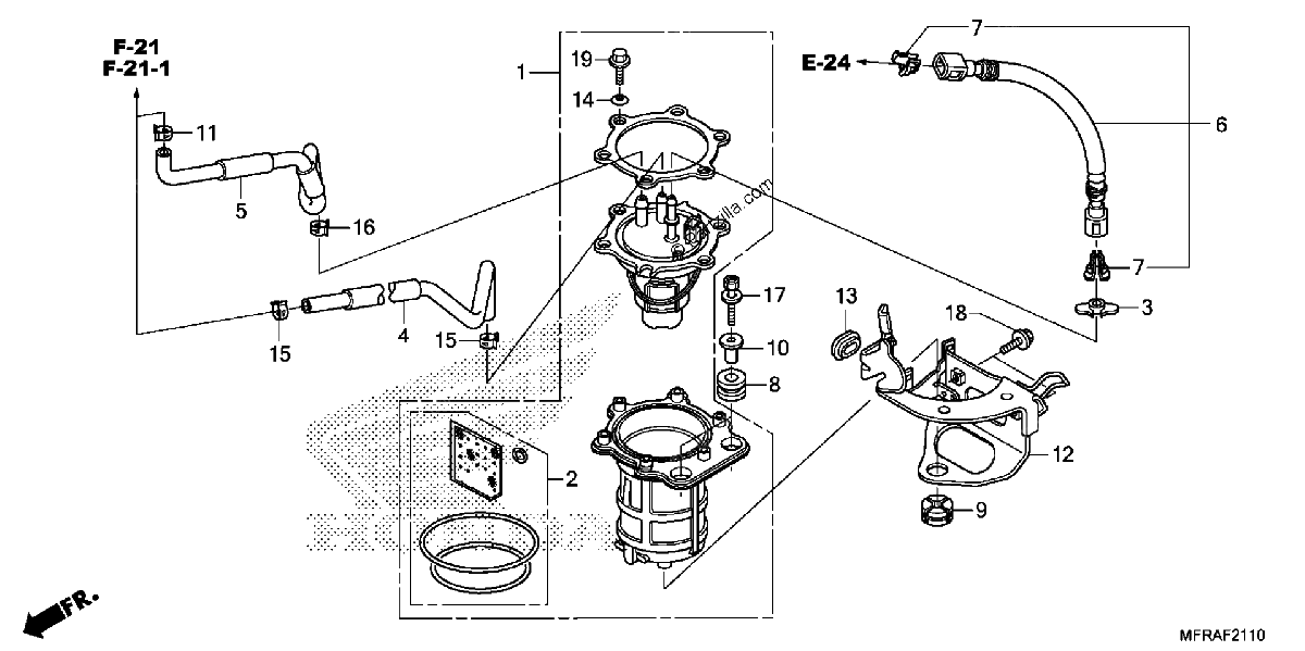 Diagrama de FUEL PUMP
