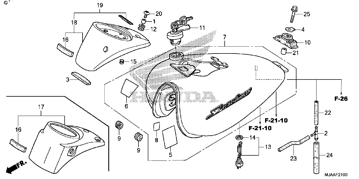 Diagrama de FUEL TANK 1