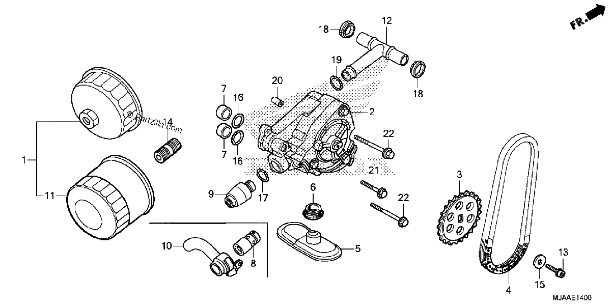 Diagrama de OIL PUMP