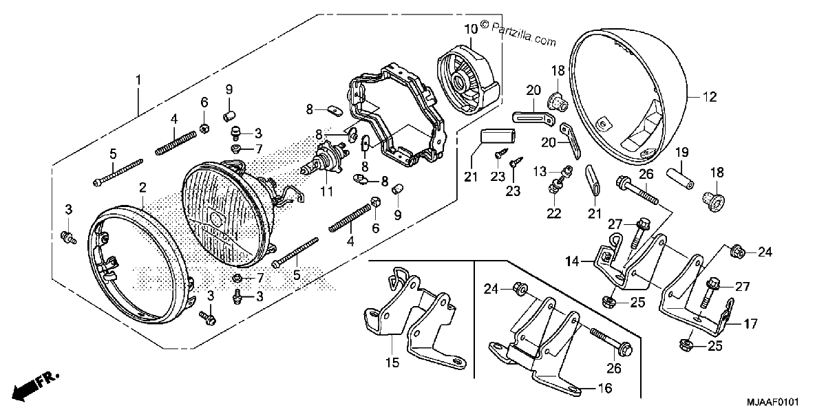 Diagrama de HEADLIGHT 2