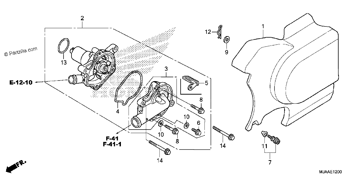 Diagrama de WATER PUMP