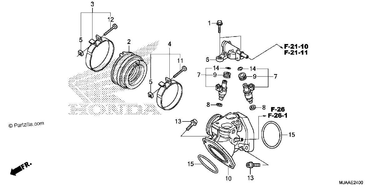 Diagrama de INLET MANIFOLD