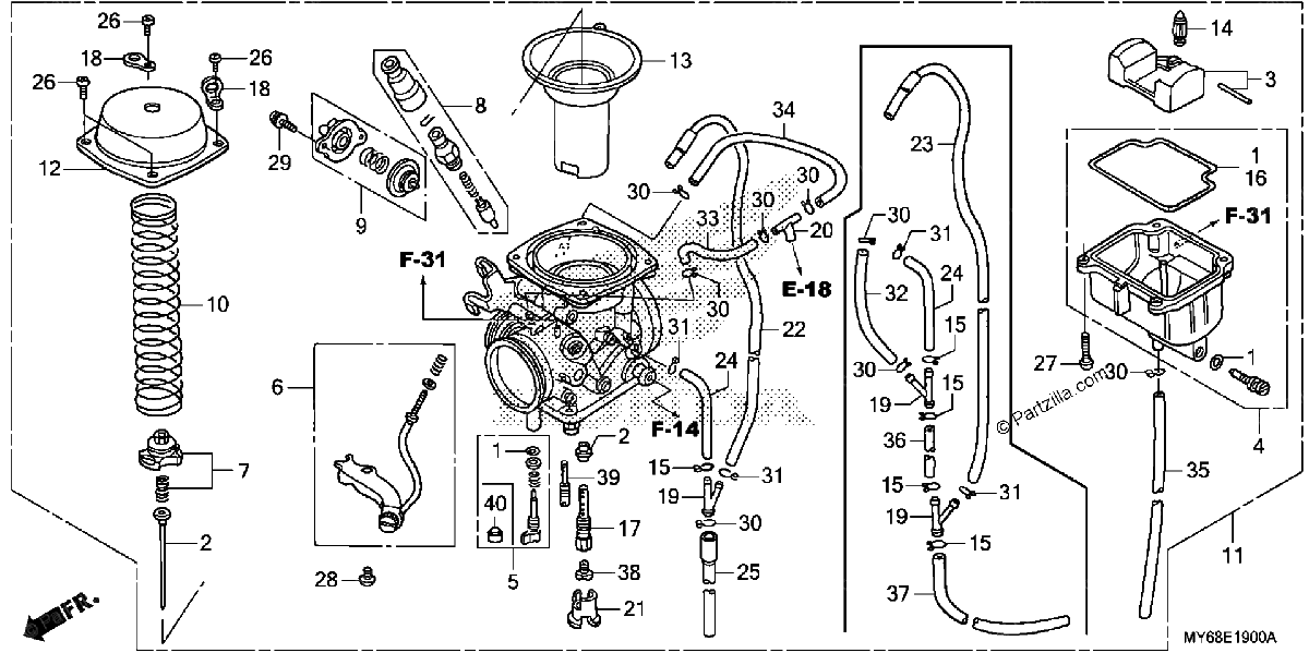 Diagrama de CARBURETOR
