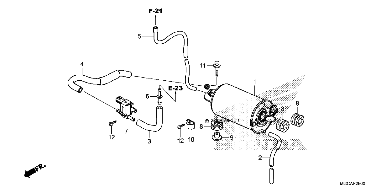 Diagrama de CANISTER