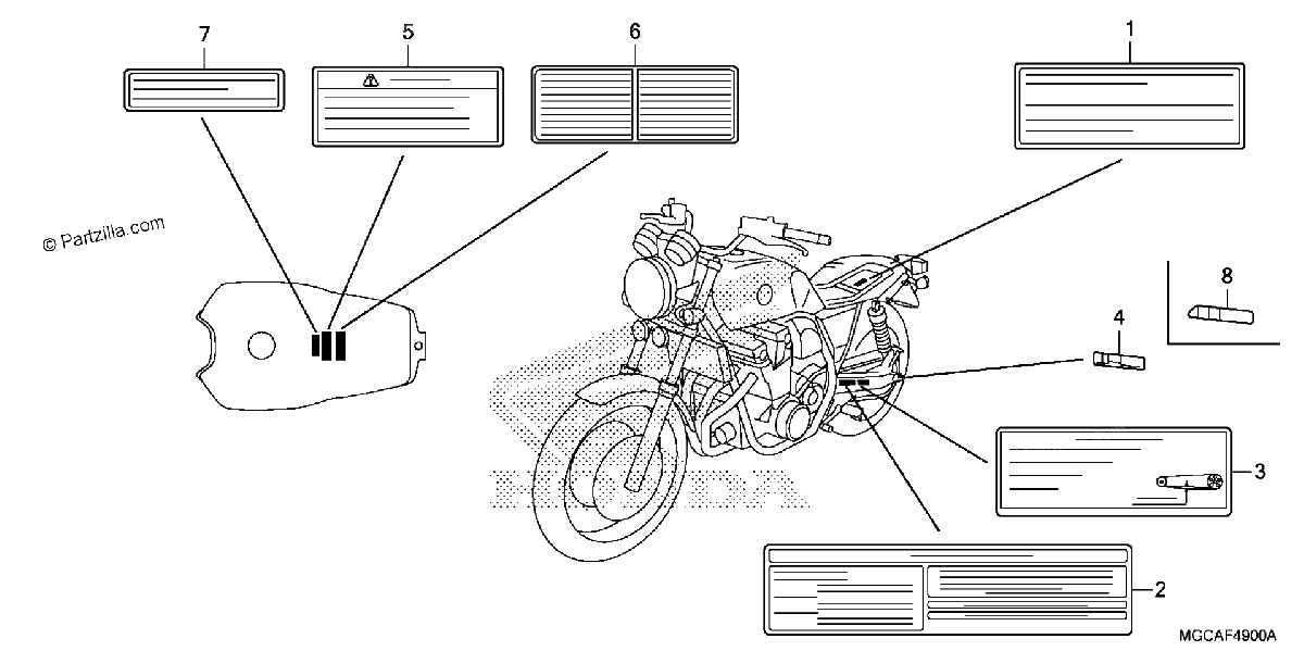 Diagrama de CAUTION LABEL