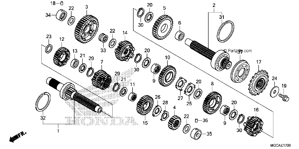 Diagrama de TRANSMISSION