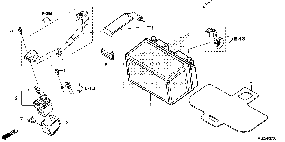 Diagrama de BATTERY