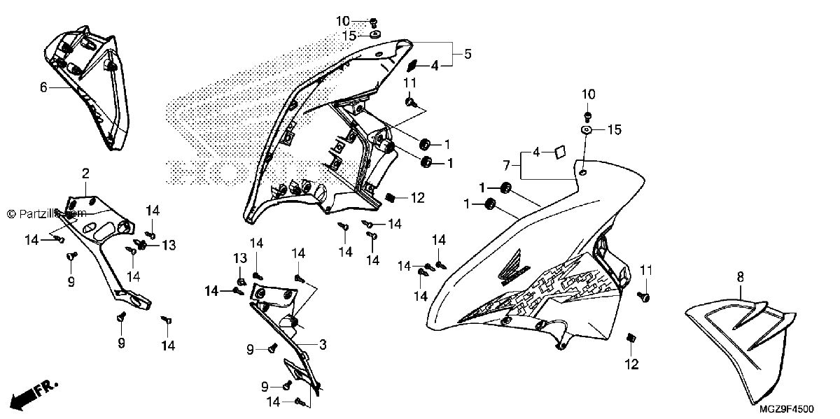 Diagrama de MIDDLE COWL