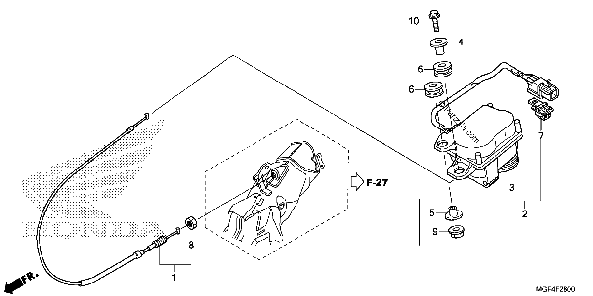 Diagrama de SERVO MOTOR