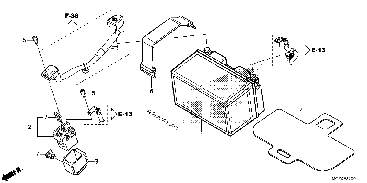 Diagrama de BATTERY