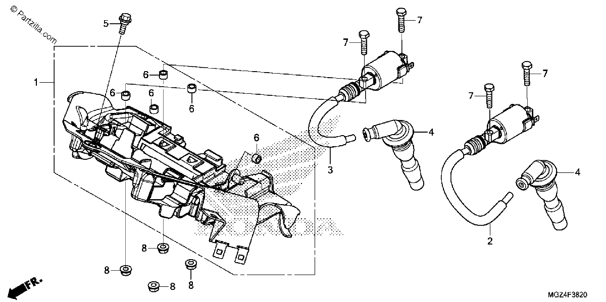 Diagrama de IGNITION COIL