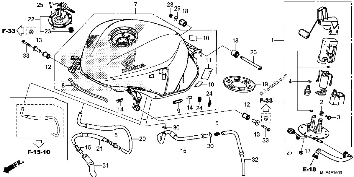 Diagrama de FUEL TANK