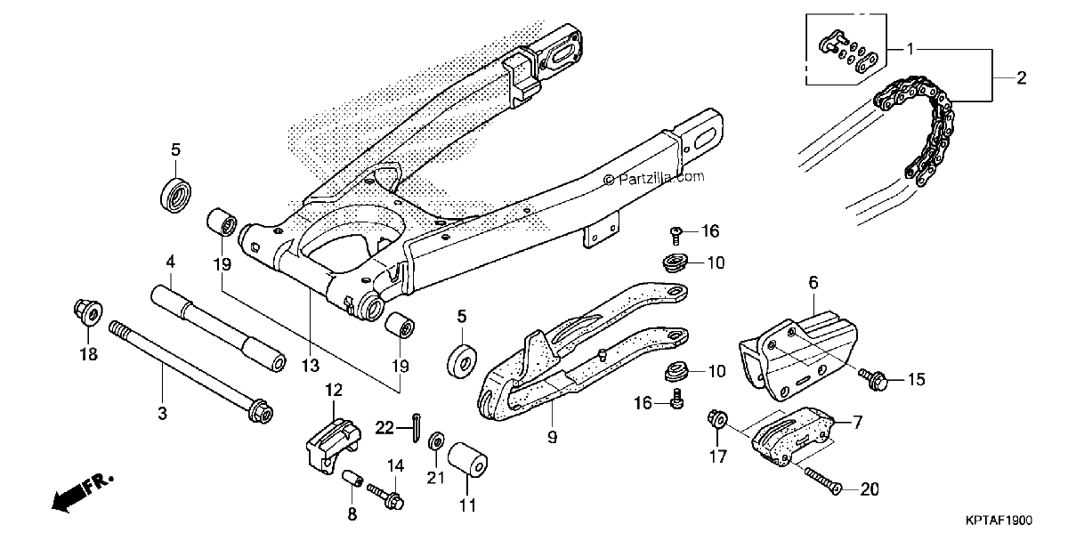Diagrama de SWINGARM