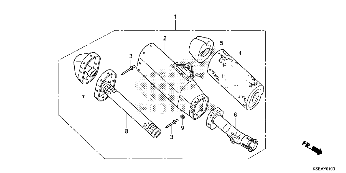Diagrama de MUFFLER AMA REGULATION