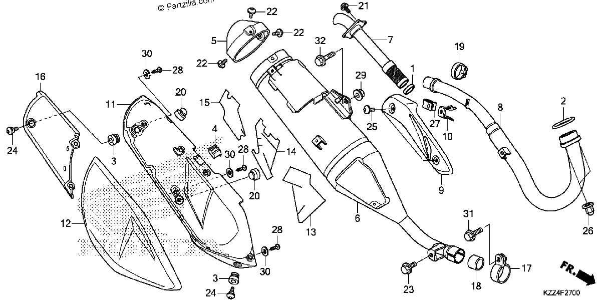 Diagrama de MUFFLER