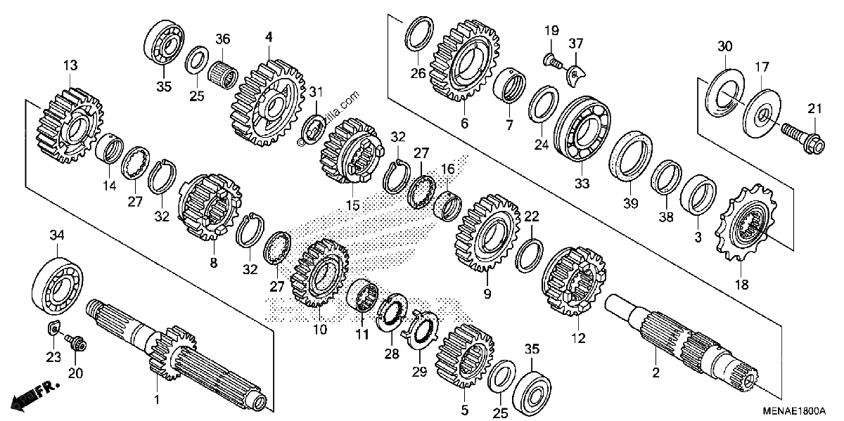 Diagrama de TRANSMISSION