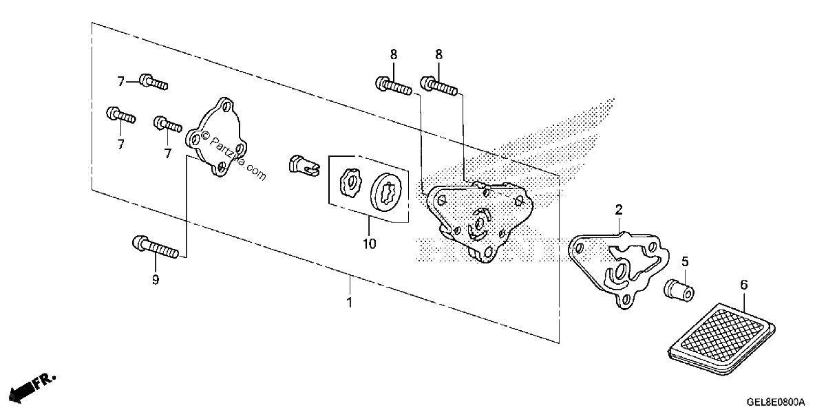 Diagrama de OIL PUMP