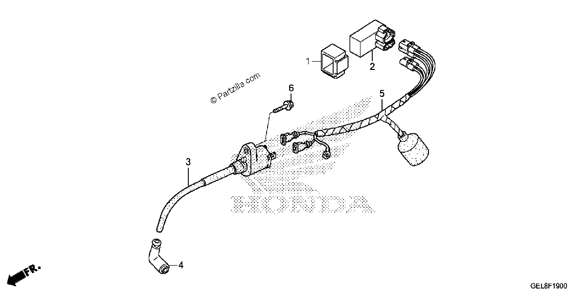 Diagrama de WIRE HARNESS