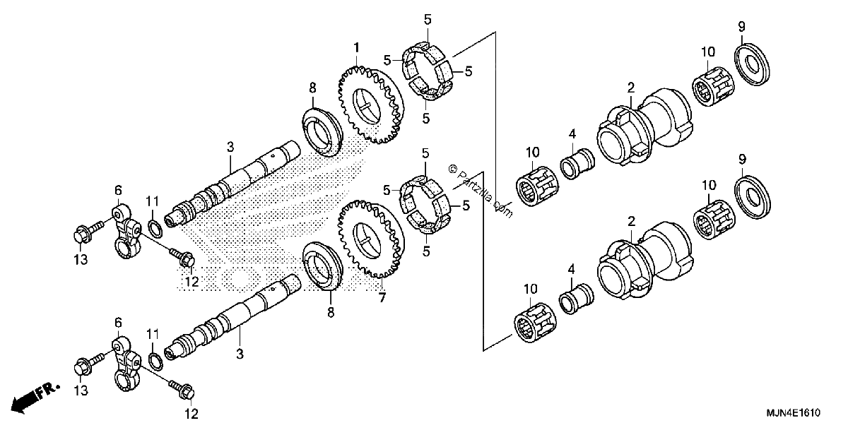 Diagrama de BALANCER SHAFT