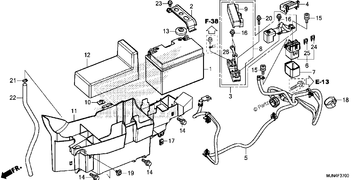 Diagrama de BATTERY