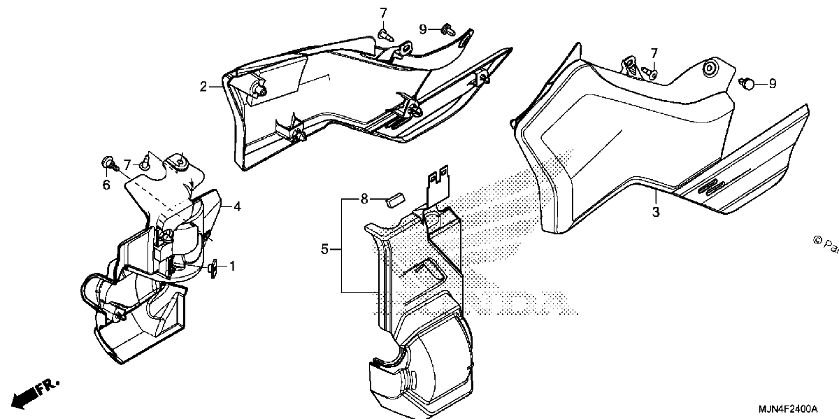 Diagrama de SIDE COVER