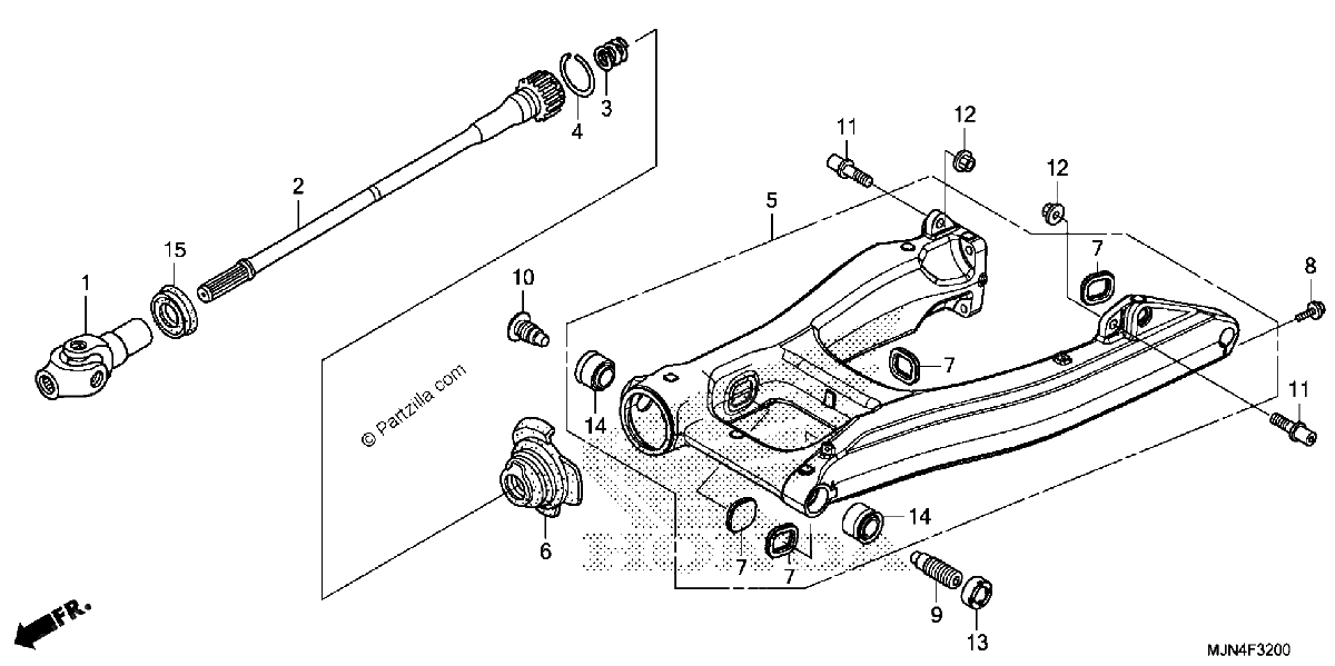 Diagrama de SWINGARM