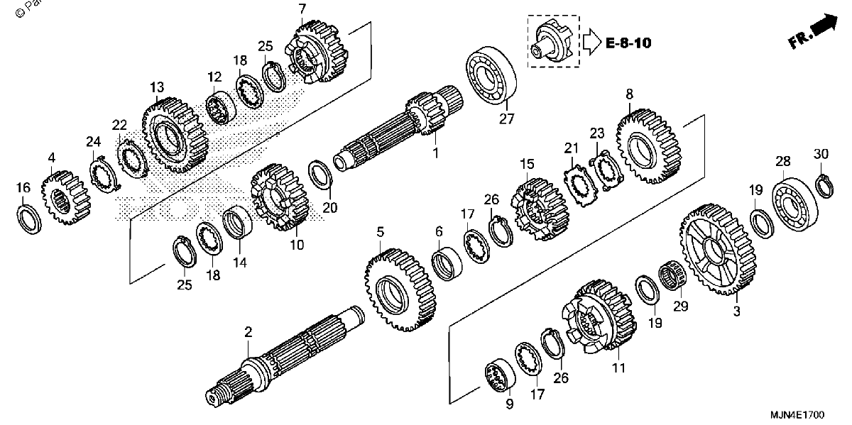 Diagrama de TRANSMISSION