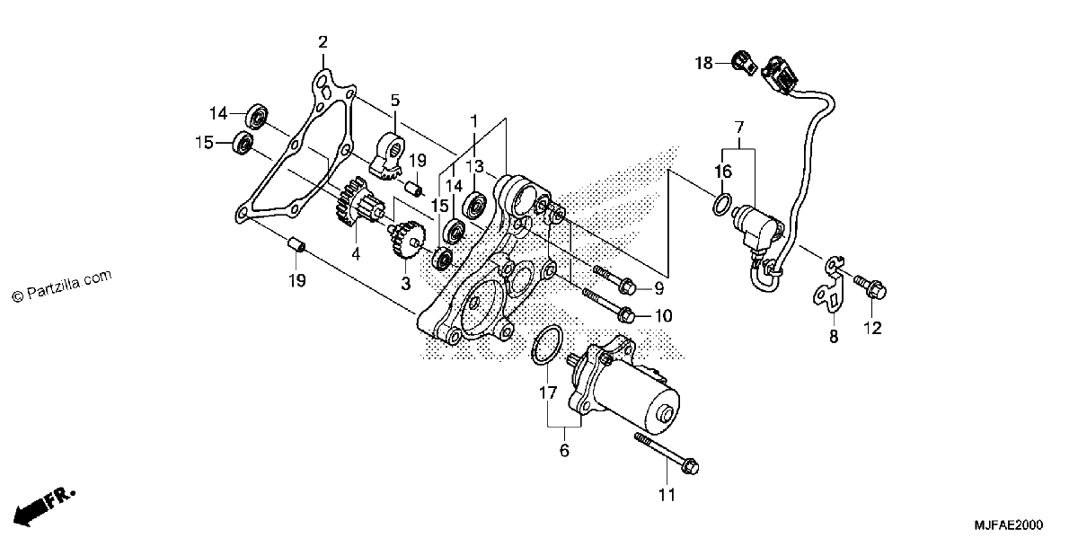 Diagrama de REDUCTION GEAR