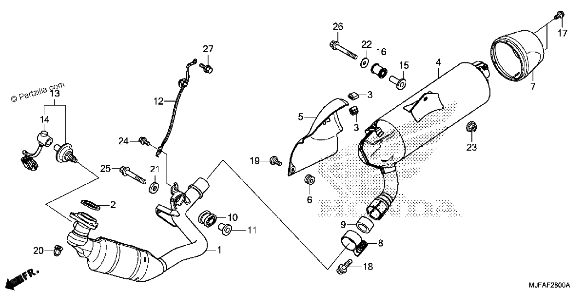 Diagrama de MUFFLER