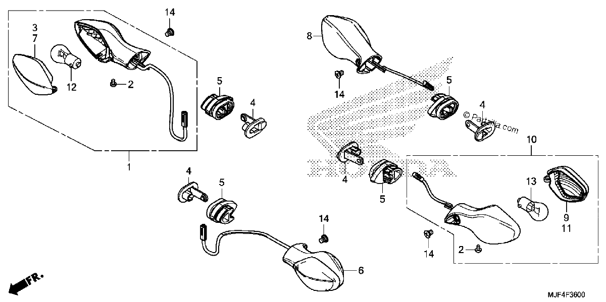 Diagrama de TURN SIGNAL