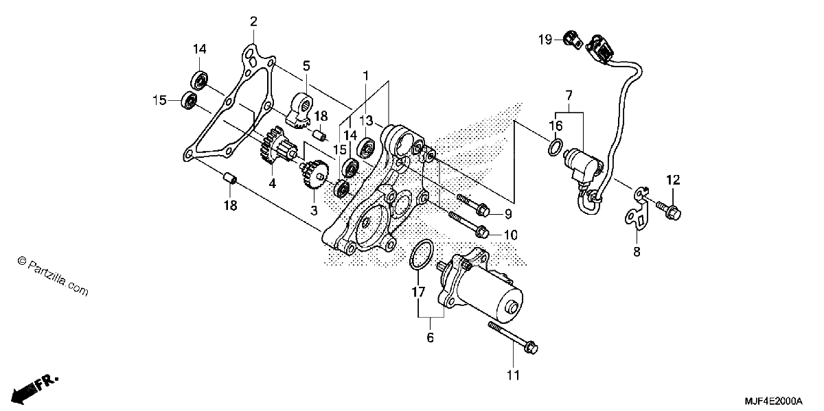 Diagrama de REDUCTION GEAR