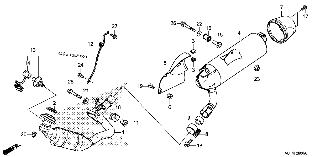 Diagrama de MUFFLER