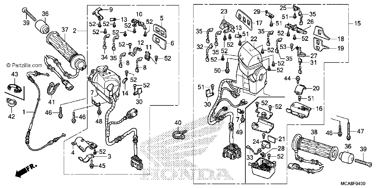 Diagrama de HANDLE SWITCH