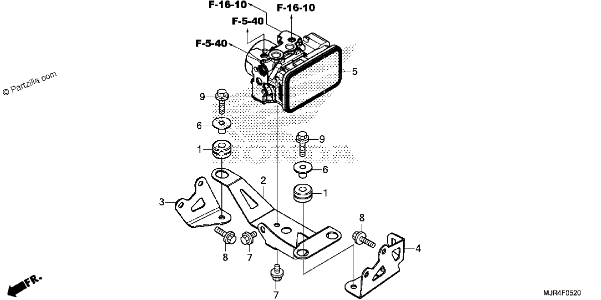 Diagrama de ABS MODULATOR