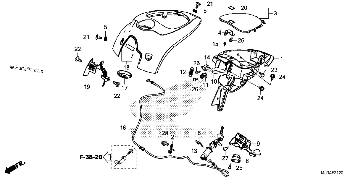 Diagrama de TOP COVER