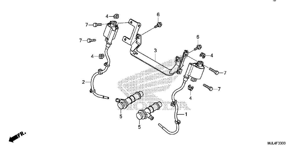 Diagrama de IGNITION COIL