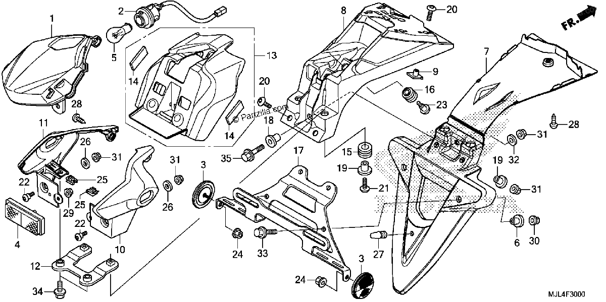 Diagrama de TAILLIGHT