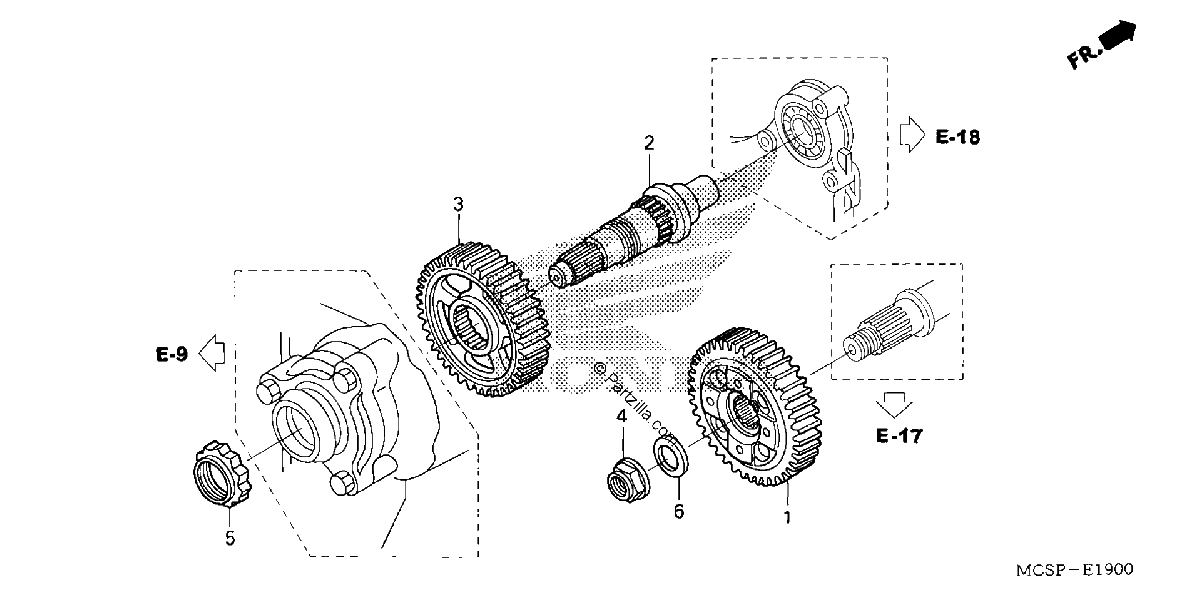 Diagrama de FINAL GEAR