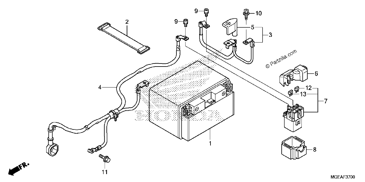 Diagrama de BATTERY