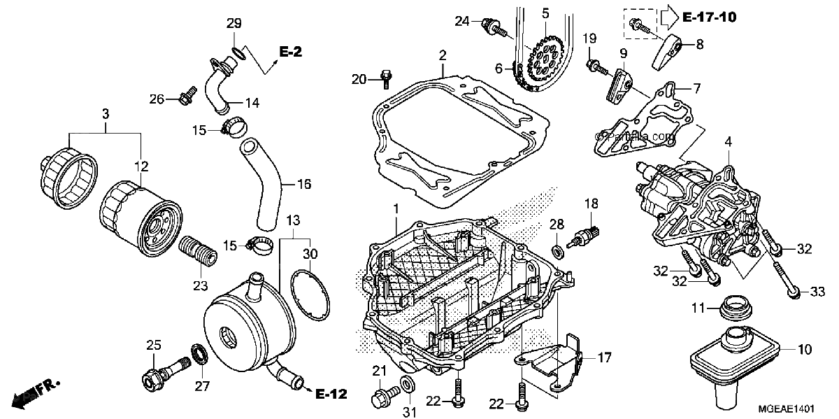 Diagrama de OIL PUMP 2