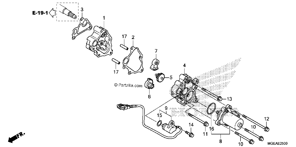 Diagrama de REDUCTION GEAR
