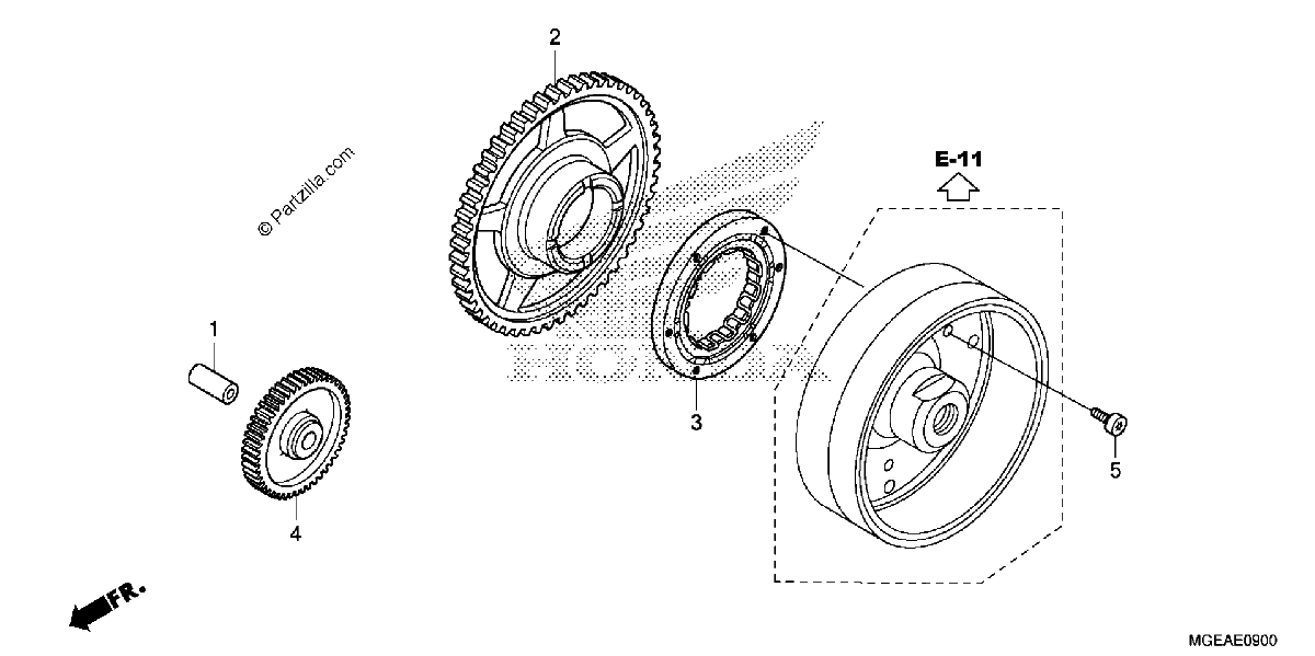Diagrama de STARTING CLUTCH