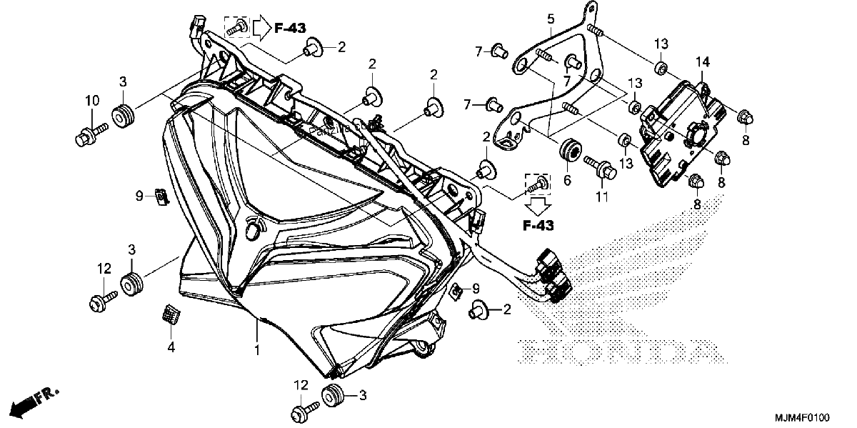 Diagrama de HEADLIGHT