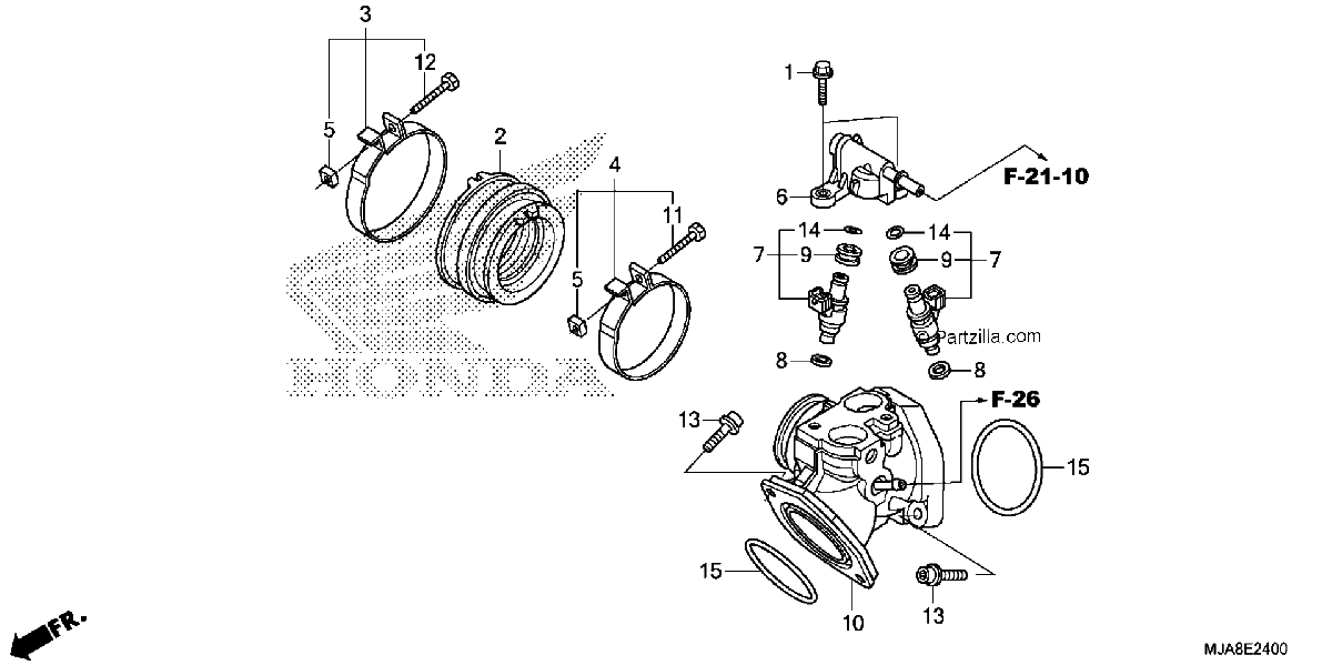 Diagrama de INLET MANIFOLD