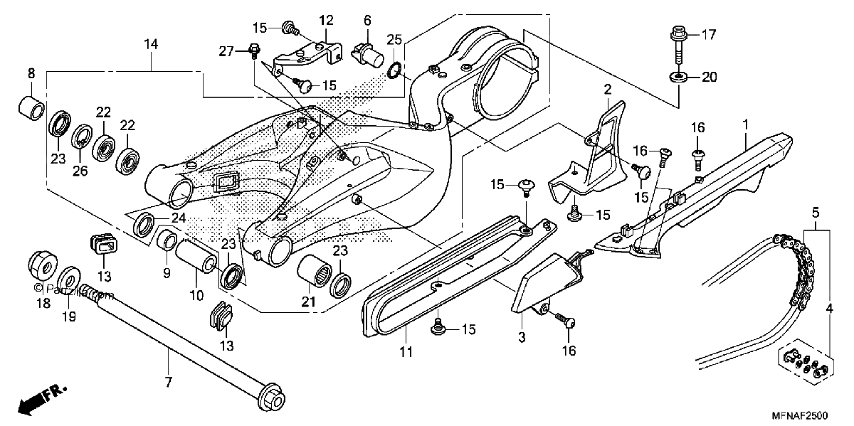 Diagrama de SWINGARM