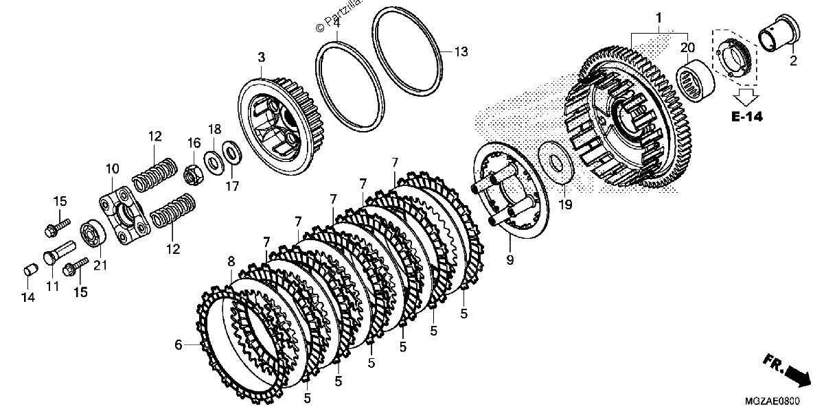 Diagrama de CLUTCH