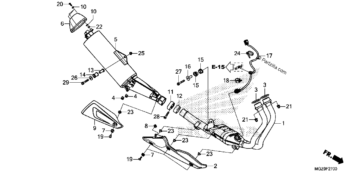 Diagrama de MUFFLER