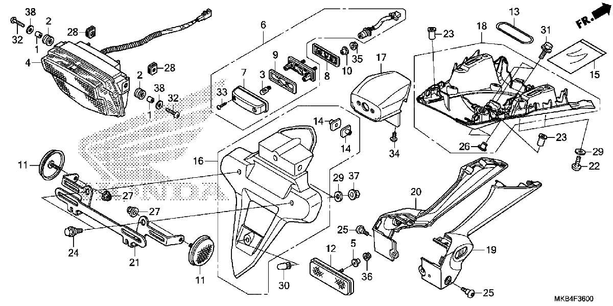 Diagrama de TAILLIGHT