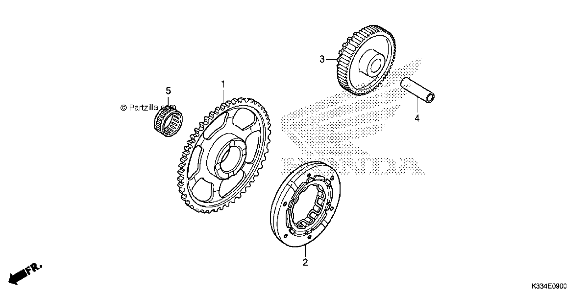 Diagrama de STARTING CLUTCH