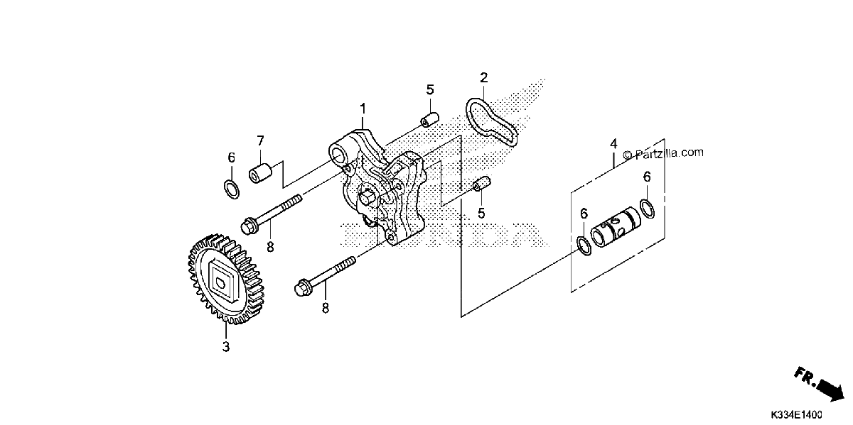 Diagrama de OIL PUMP